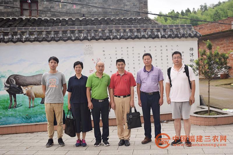 省派寧德市駐村干部領(lǐng)隊(duì)王業(yè)洲到村調(diào)研指導(dǎo)工作.JPG