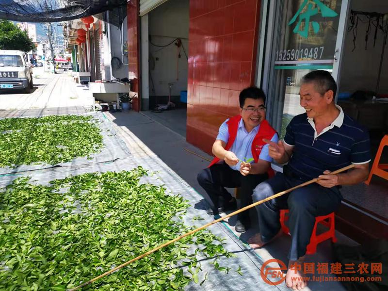 漳平農(nóng)商銀行金融助理走訪南洋茶農(nóng)家中調(diào)查農(nóng)戶金融需求.jpg