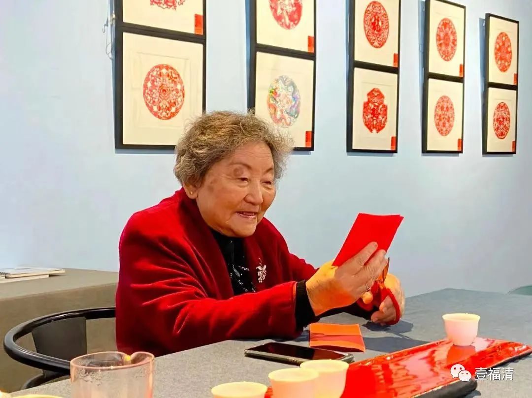 福清80歲奶奶的剪紙作品很驚艷