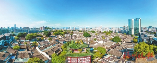 坊巷逢春氣象新