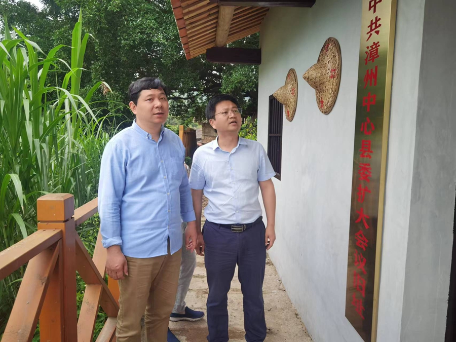 福建漳浦：龍嶺村修繕一新的中共漳州中心縣委擴(kuò)大會(huì)議舊址（吳德明 攝）