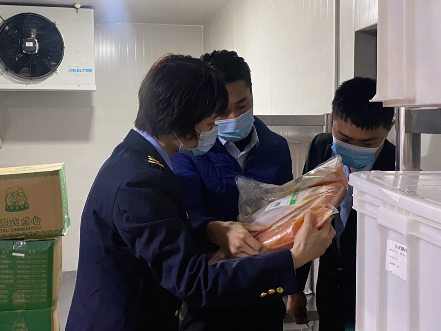 檢查現(xiàn)場。廈門市市場監(jiān)督管理局供圖
