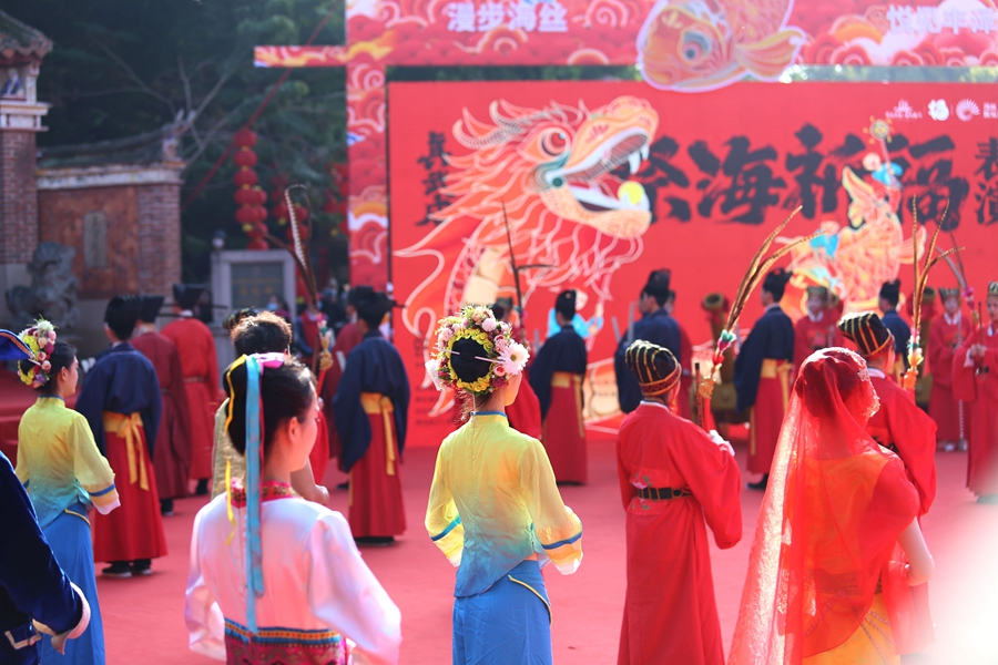 開(kāi)幕式現(xiàn)場(chǎng)。豐澤區(qū)宣傳部供圖