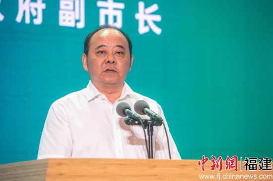 建甌市副市長(zhǎng)丁炳鋒致辭。李南軒 攝